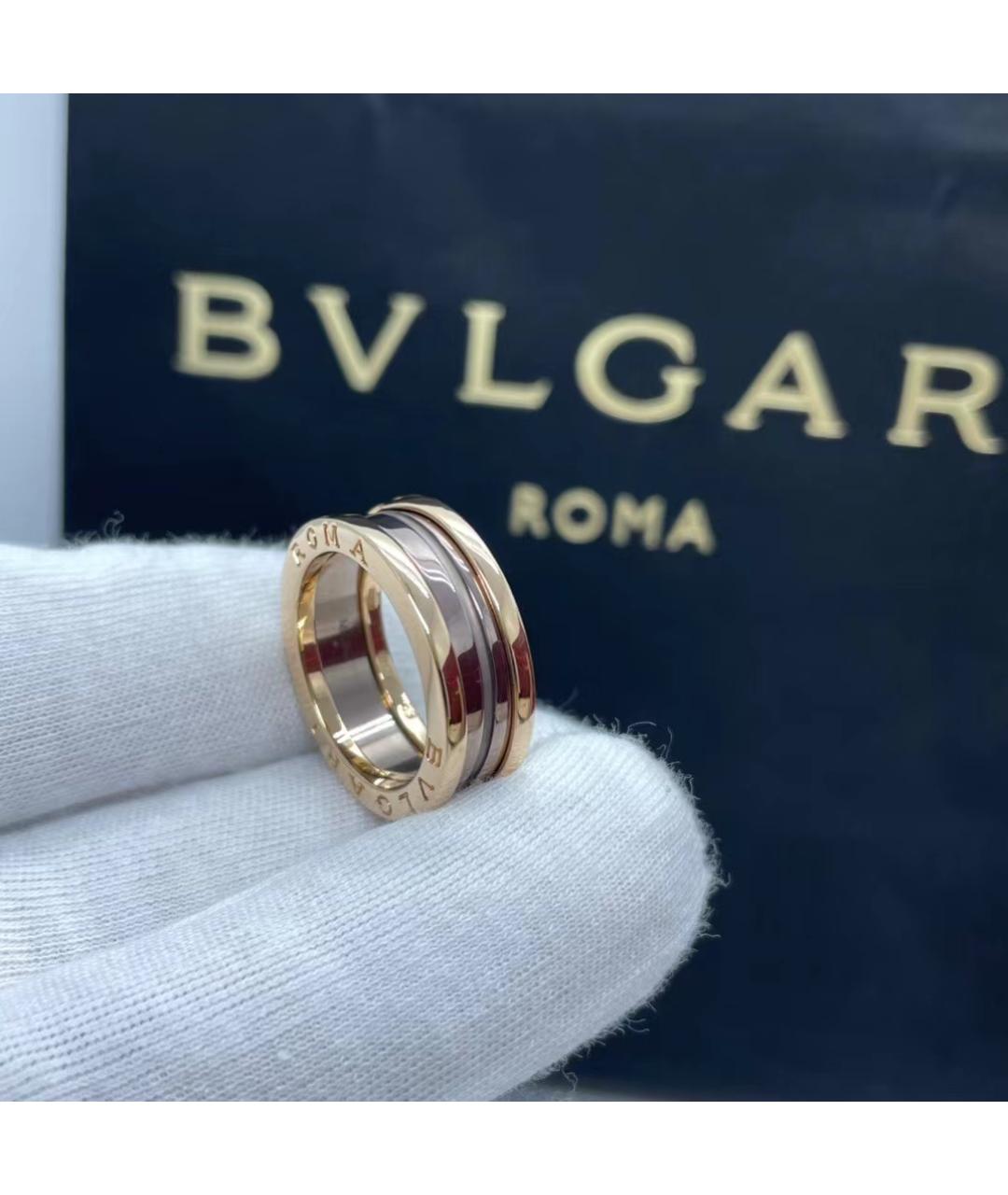 BVLGARI Золотое кольцо из розового золота, фото 4