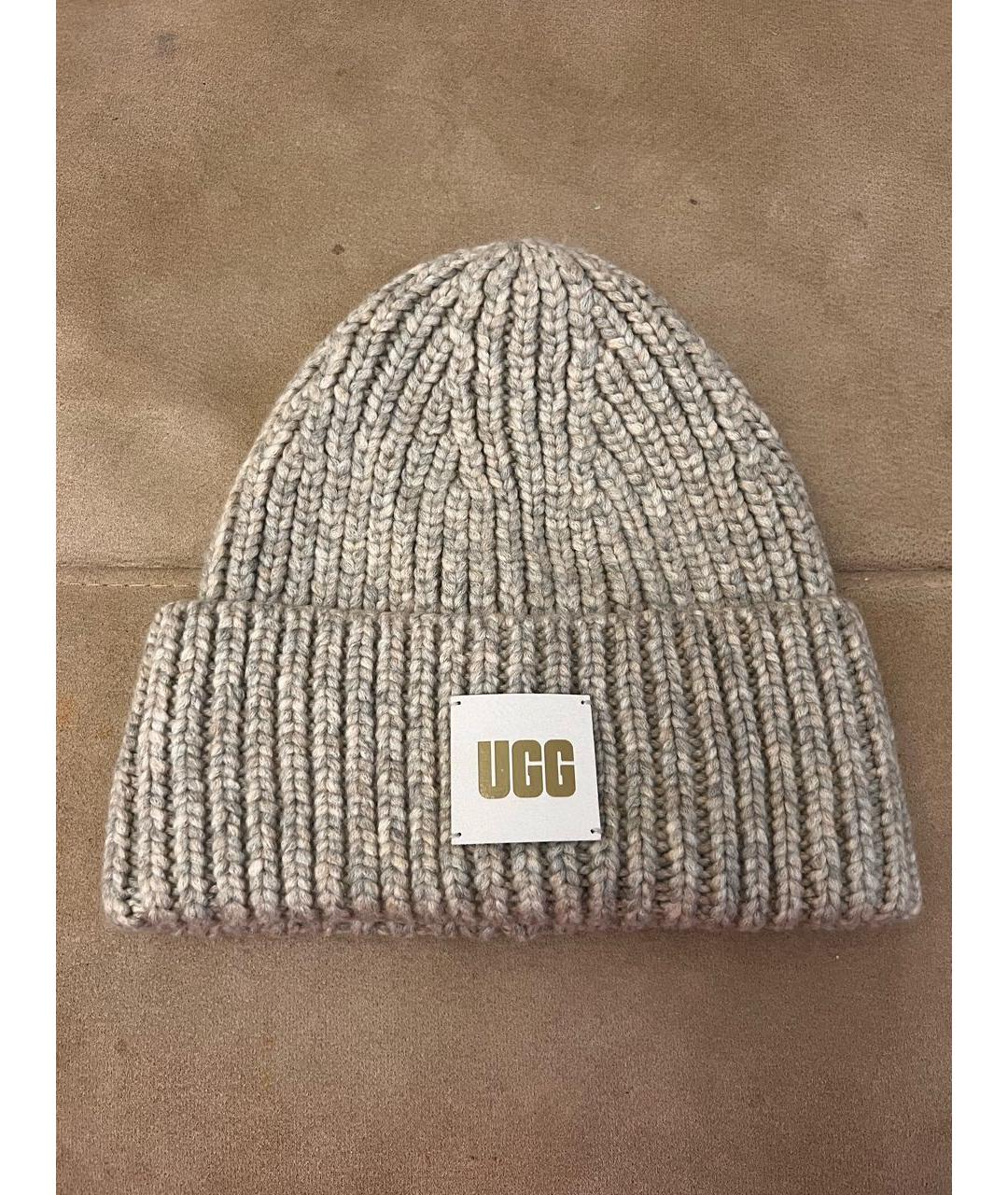 UGG AUSTRALIA Серая шапка, фото 6