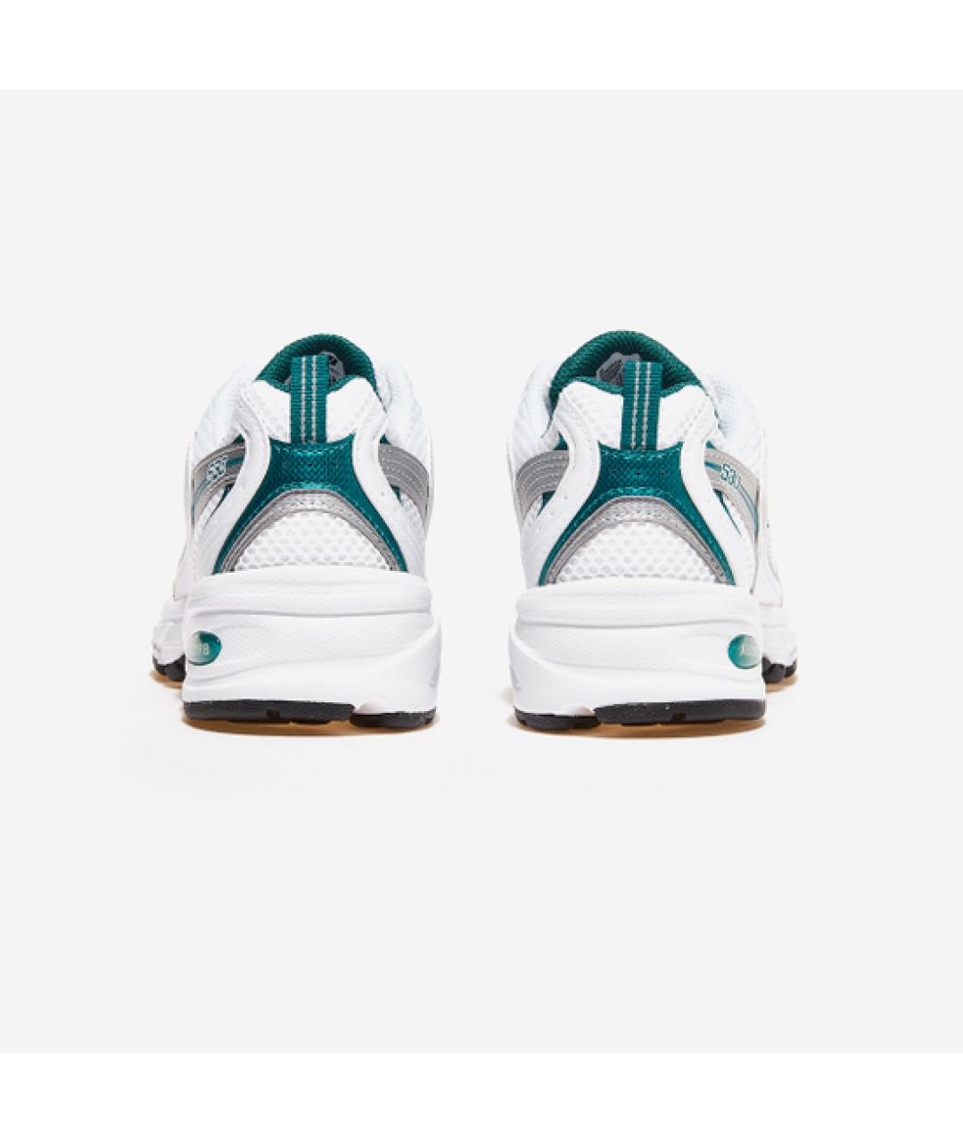 NEW BALANCE Белые текстильные низкие кроссовки / кеды, фото 6