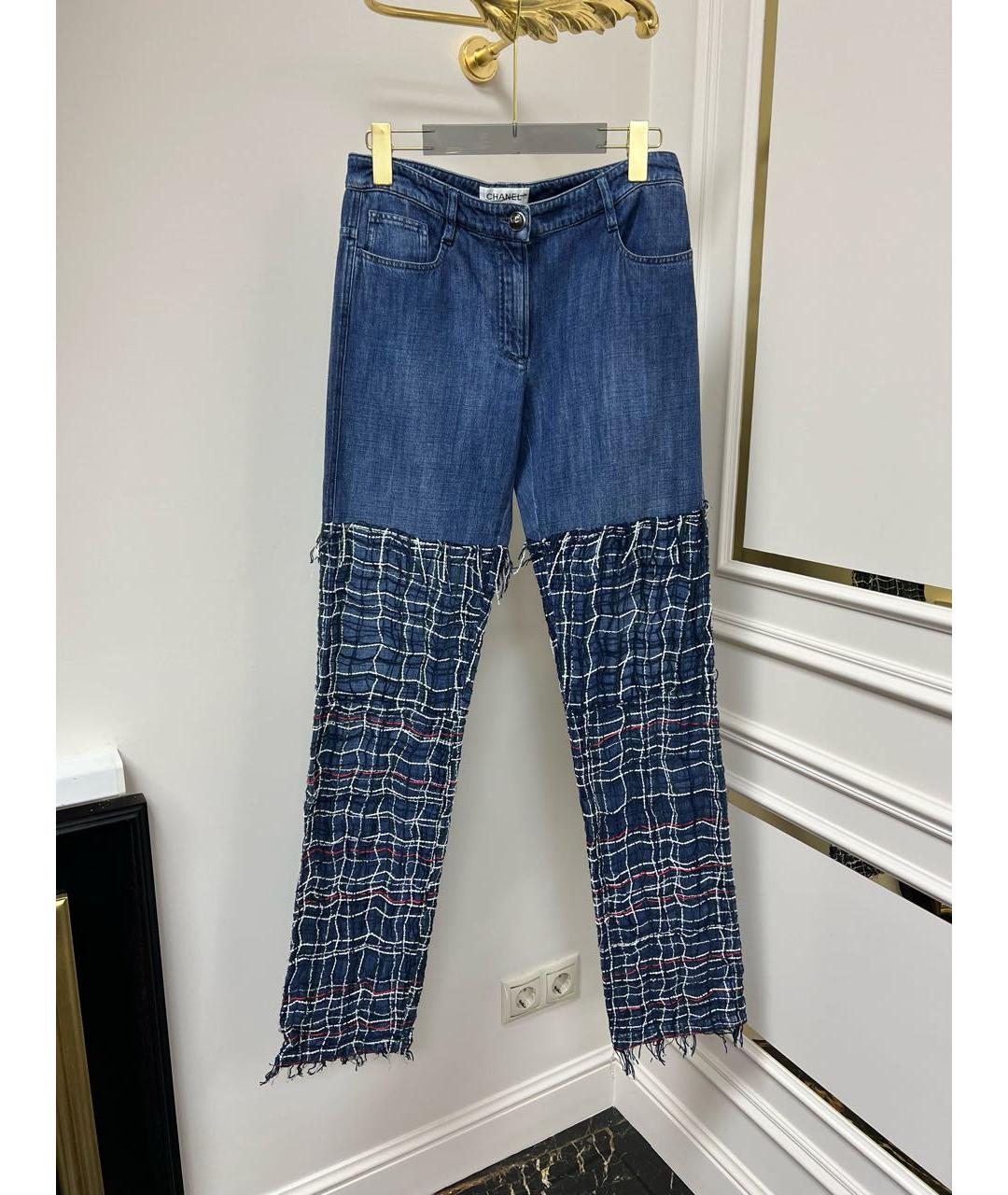 CHANEL Мульти прямые джинсы, фото 2
