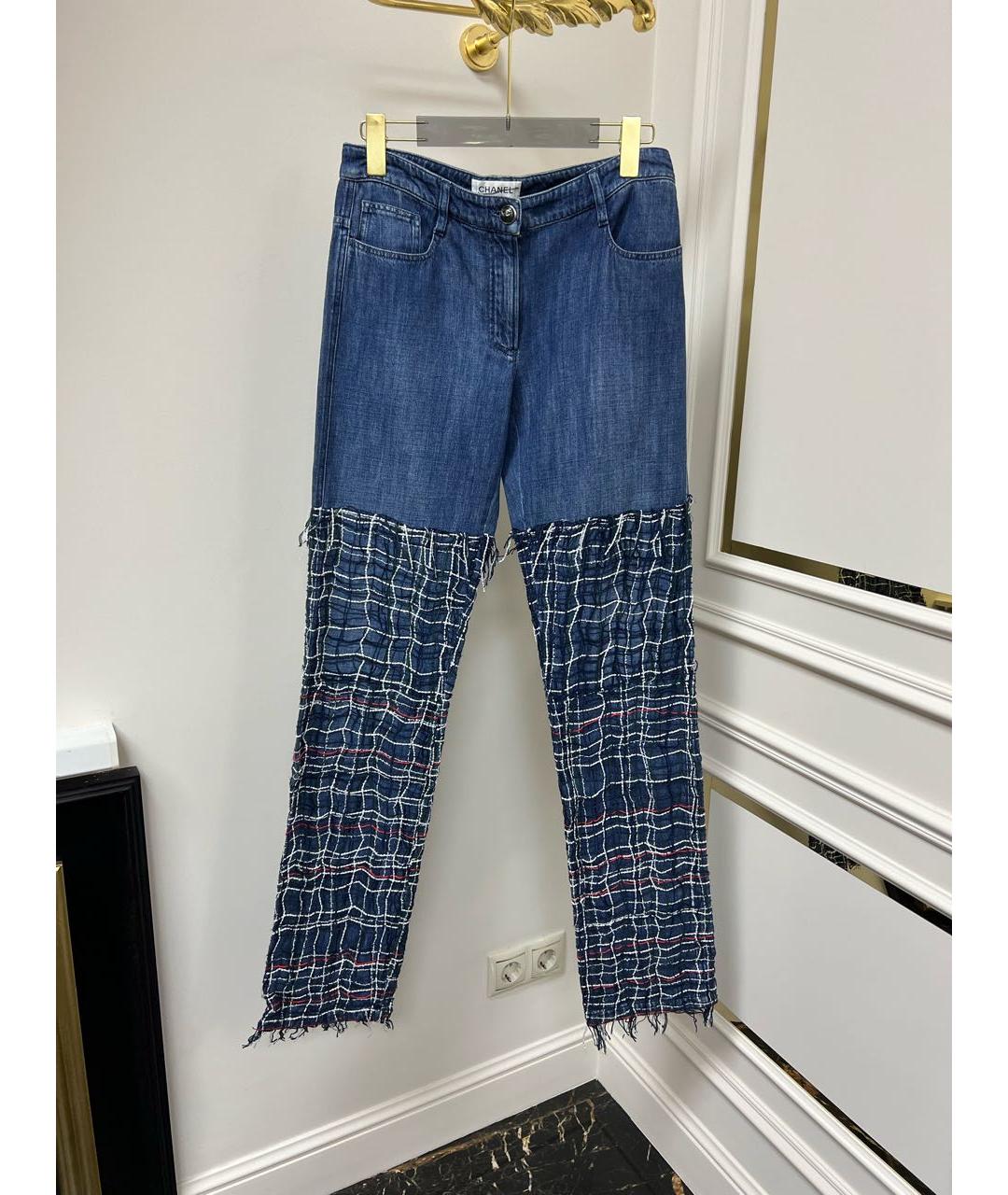 CHANEL Мульти прямые джинсы, фото 9