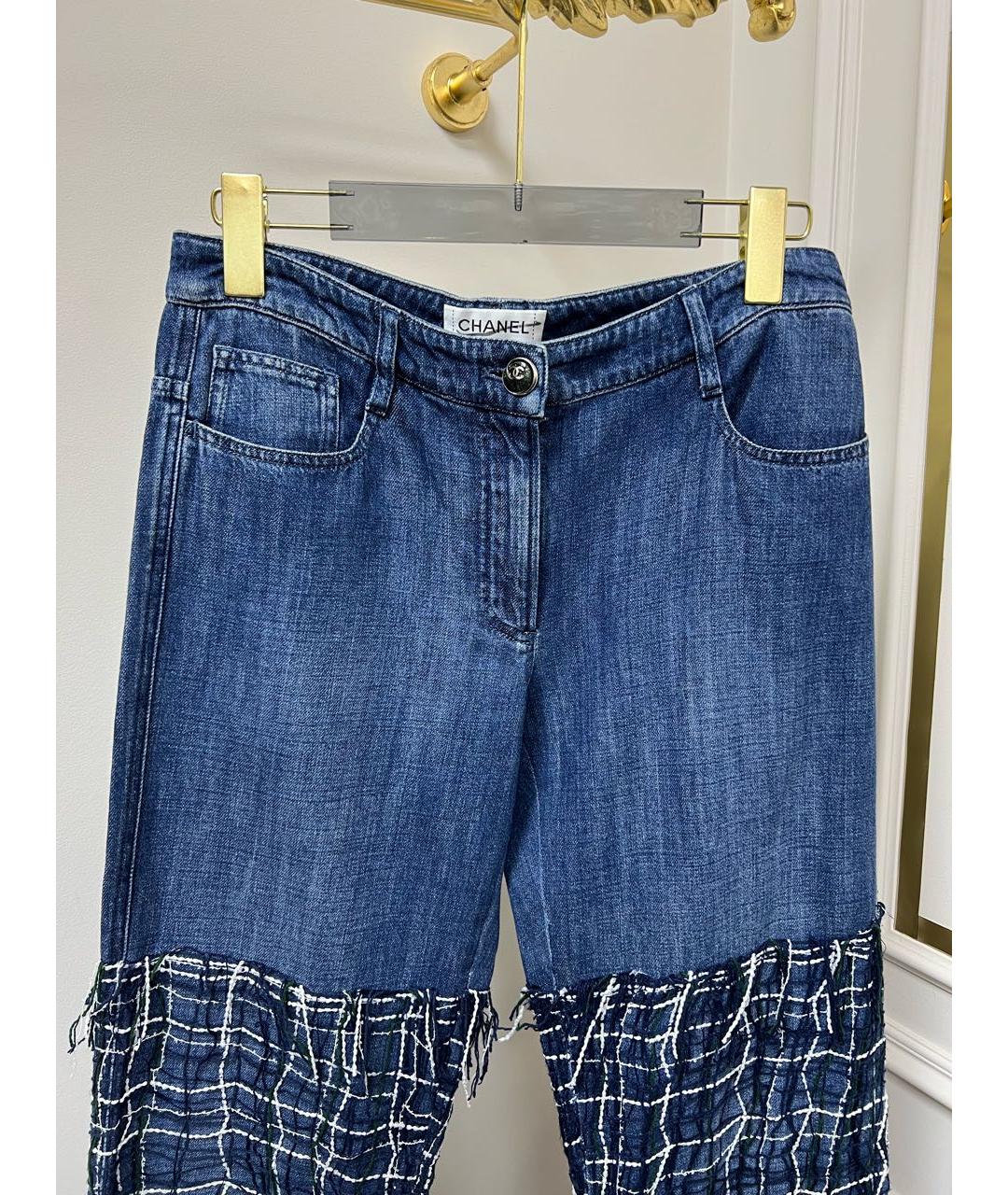 CHANEL Мульти прямые джинсы, фото 3