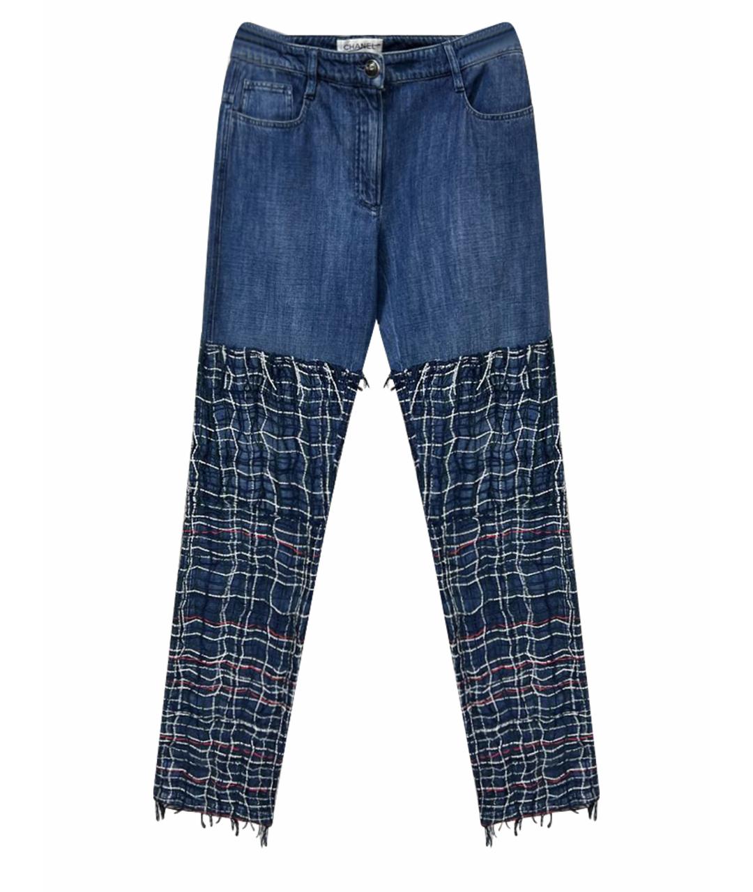 CHANEL Мульти прямые джинсы, фото 1