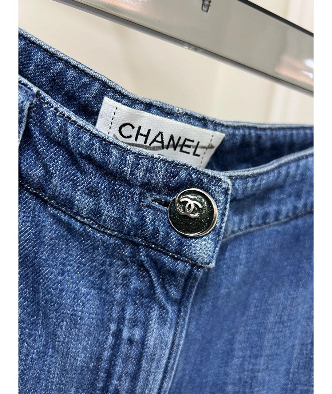 CHANEL Мульти прямые джинсы, фото 4