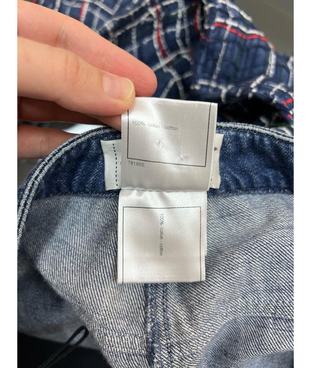 CHANEL Мульти прямые джинсы, фото 7