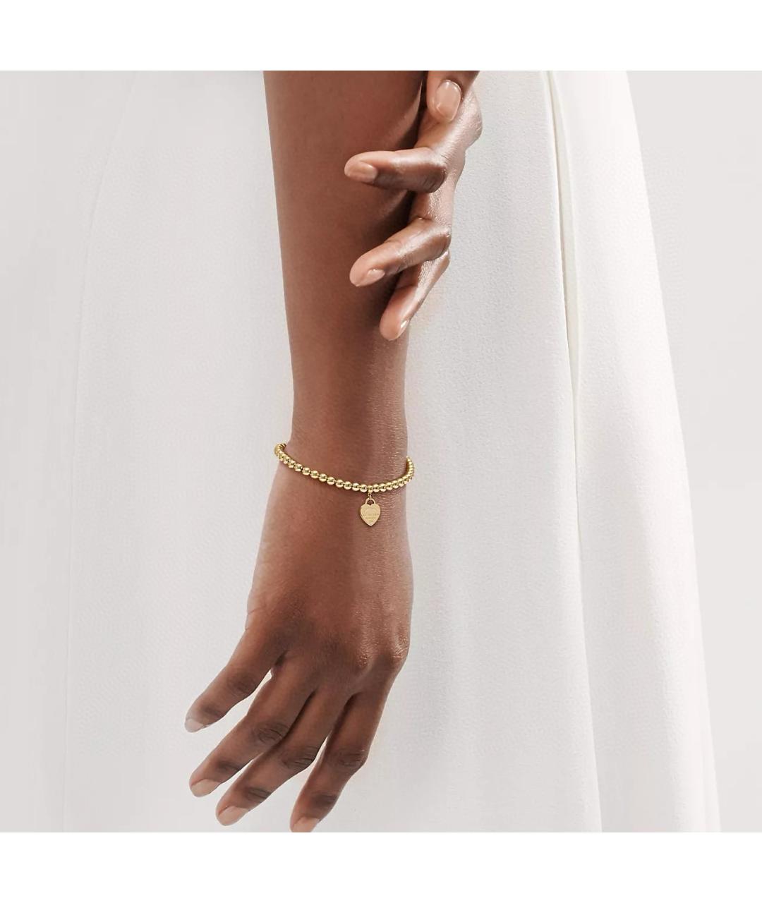 TIFFANY&CO Желтый браслет из желтого золота, фото 5