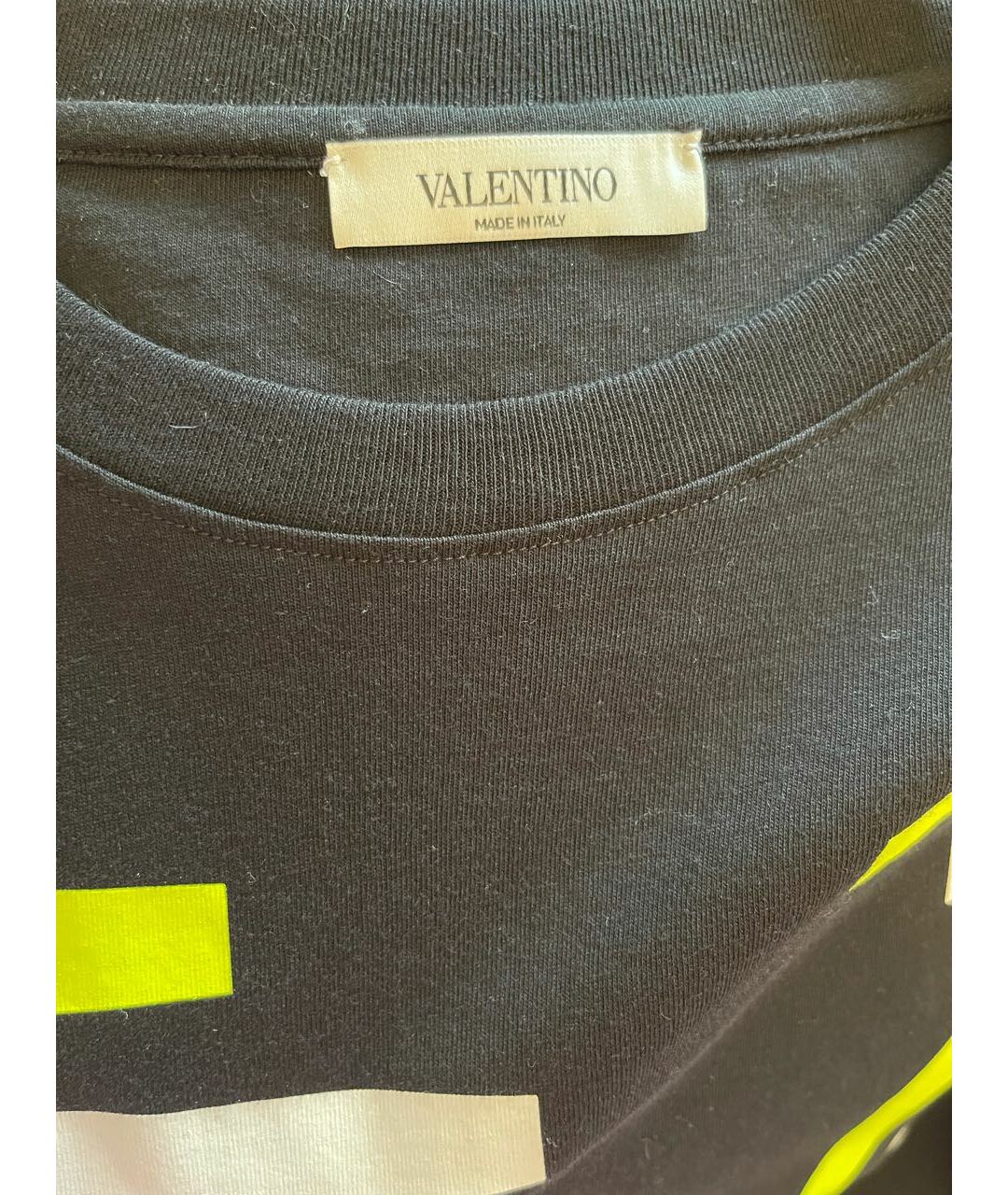 VALENTINO Мульти хлопковая футболка, фото 3