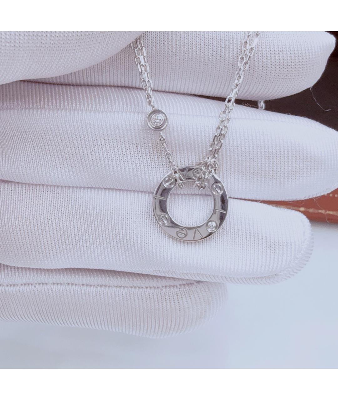 CARTIER Белый браслет из белого золота, фото 4