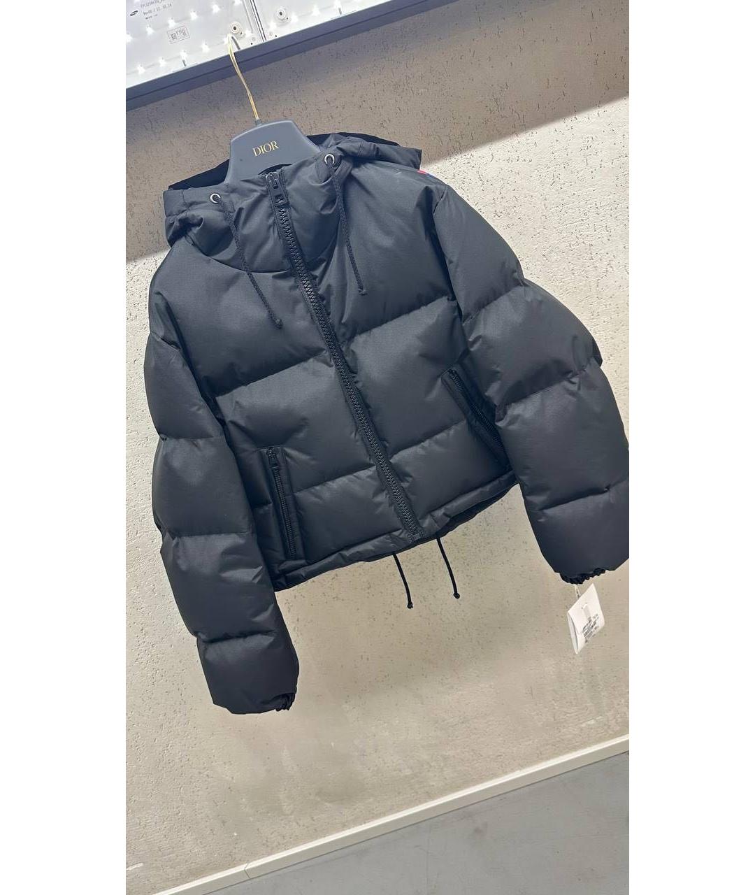 CHRISTIAN DIOR Черная полиэстеровая куртка, фото 5