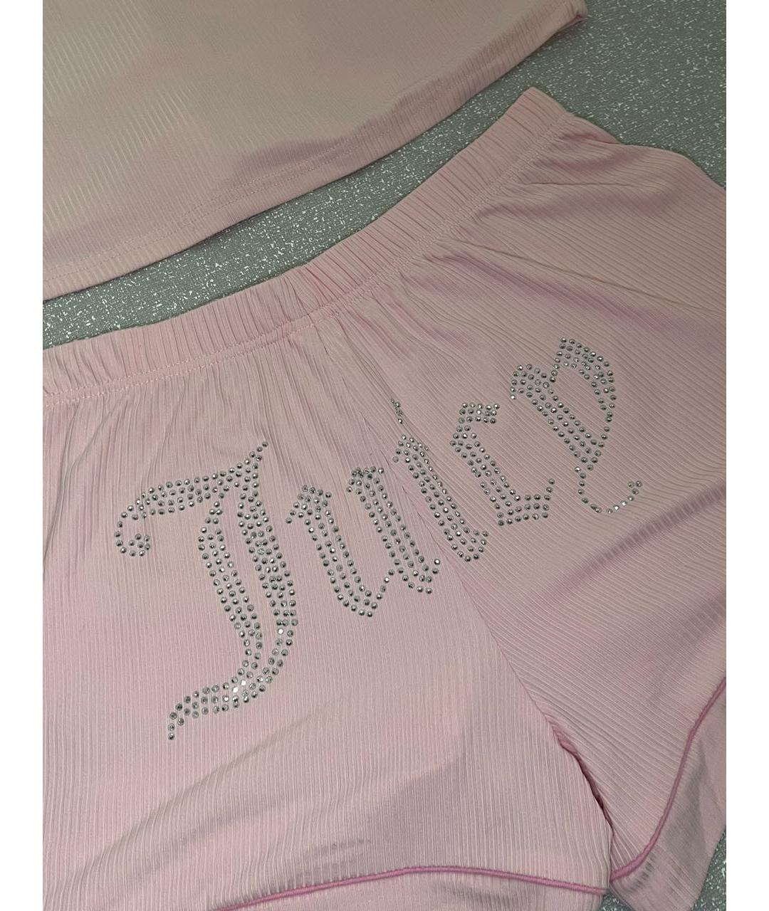 JUICY COUTURE Розовая полиэстеровая пижама, фото 5