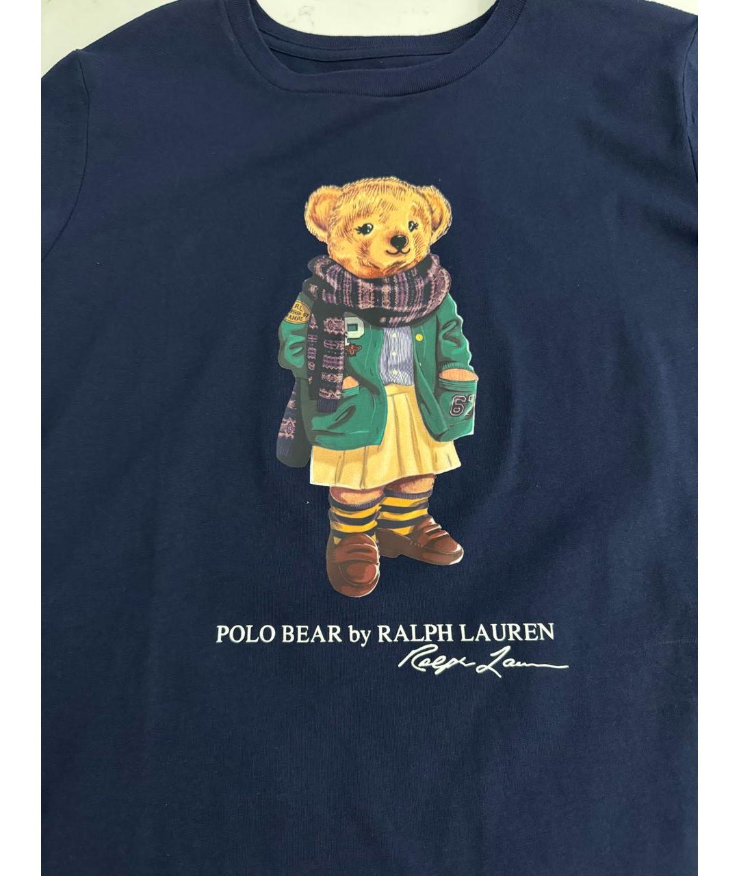 POLO RALPH LAUREN Синяя футболка, фото 3