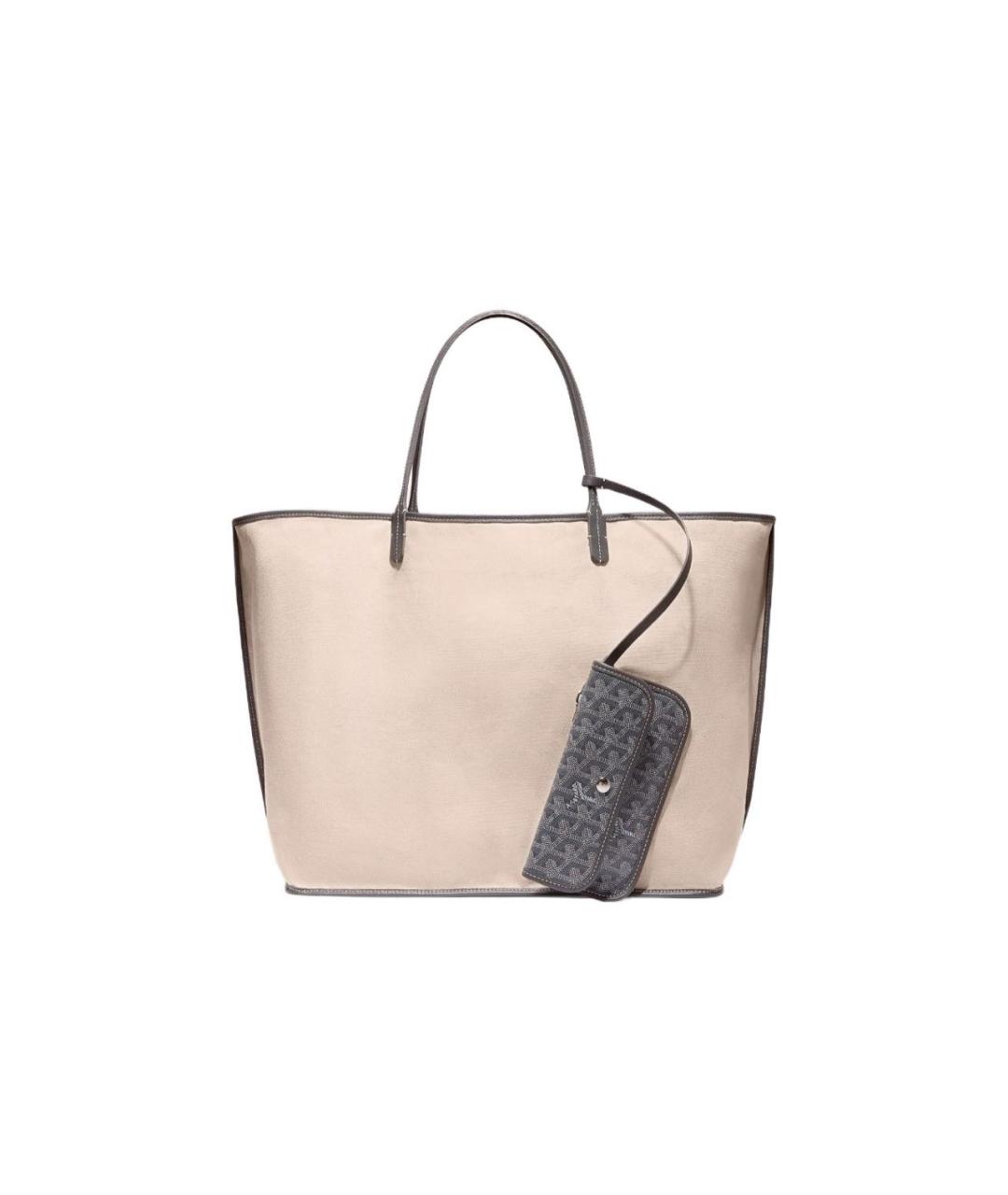 GOYARD Антрацитовая сумка тоут, фото 3