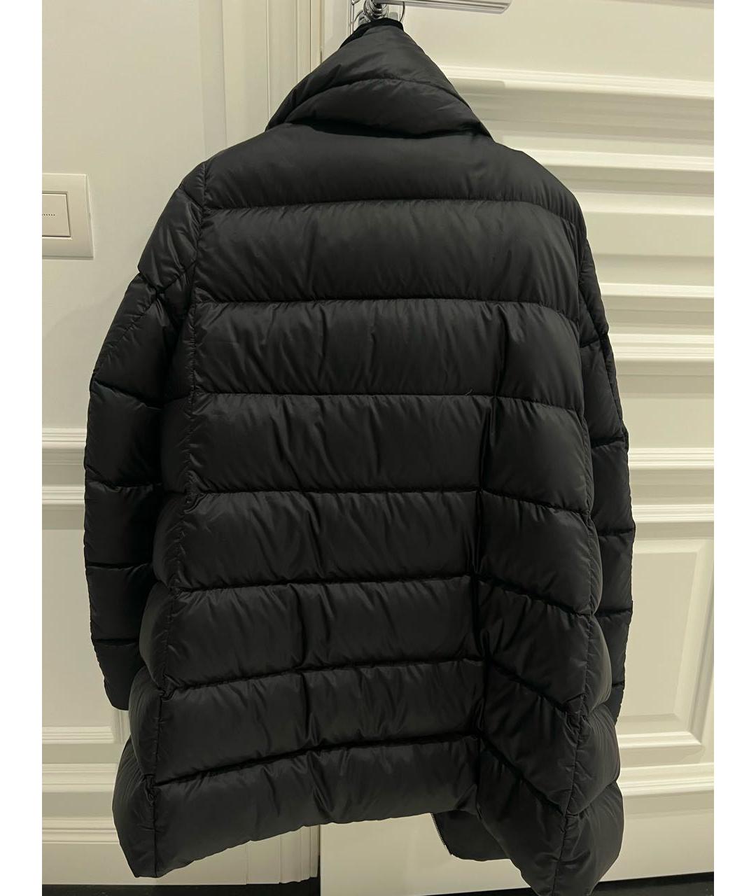 MONCLER Черный пуховик, фото 2