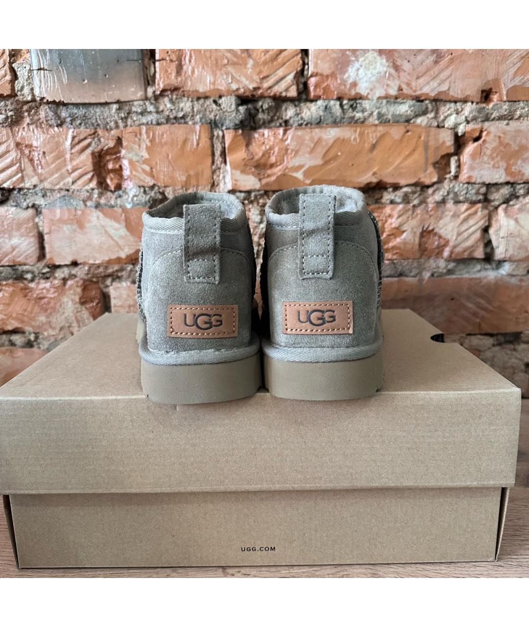 UGG AUSTRALIA Замшевые ботинки, фото 6