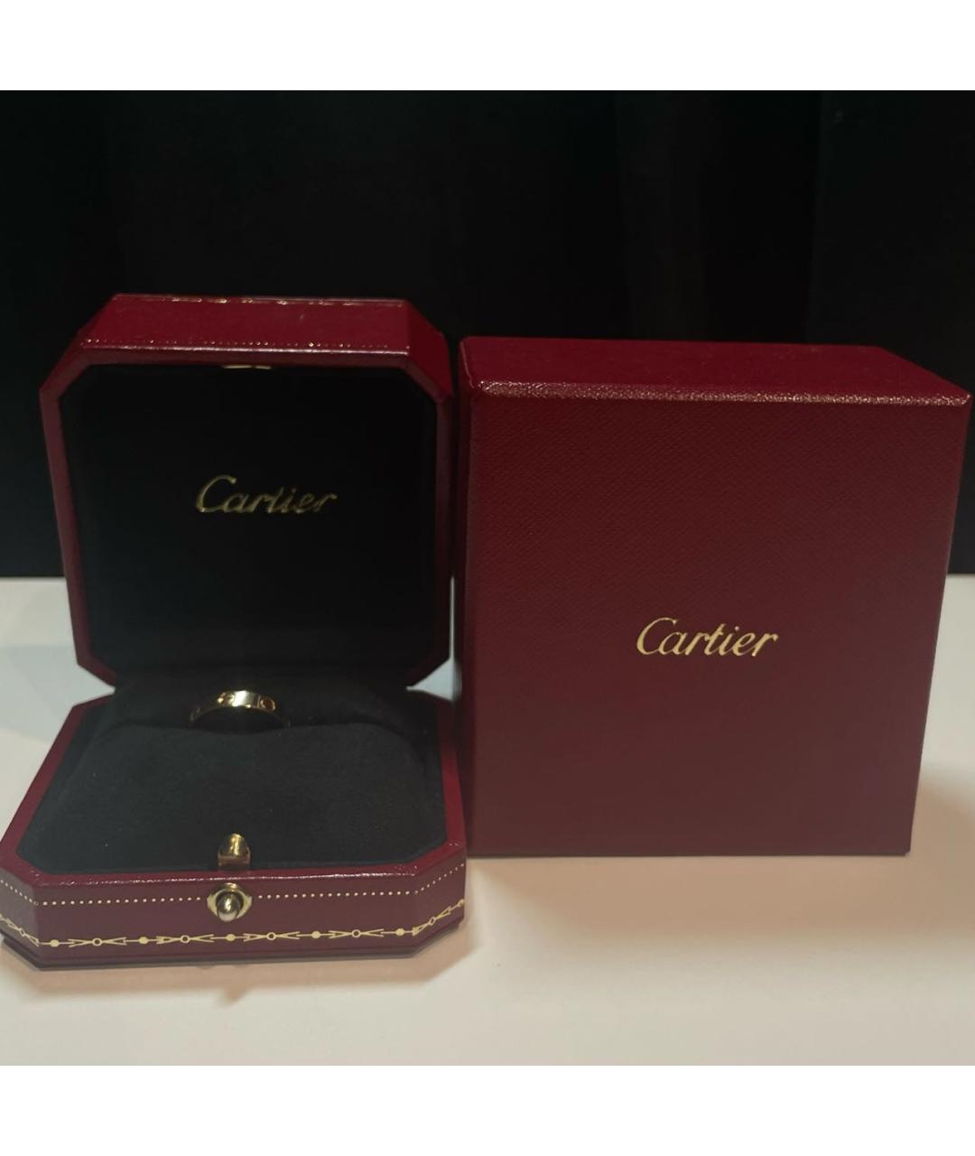 CARTIER Желтое кольцо из желтого золота, фото 2