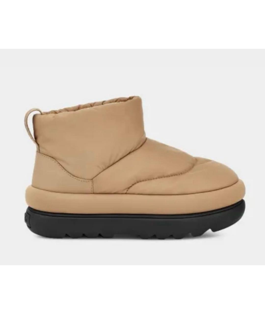 UGG AUSTRALIA Бежевые текстильные ботинки, фото 7