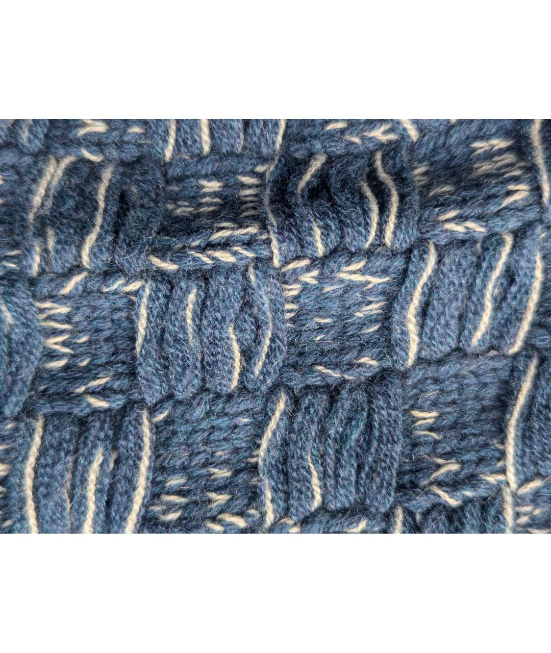 CHANEL Синий кашемировый кардиган, фото 6