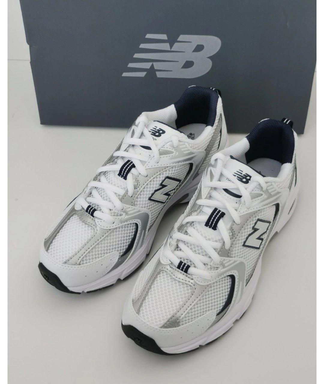 NEW BALANCE Серебряные кроссовки, фото 3