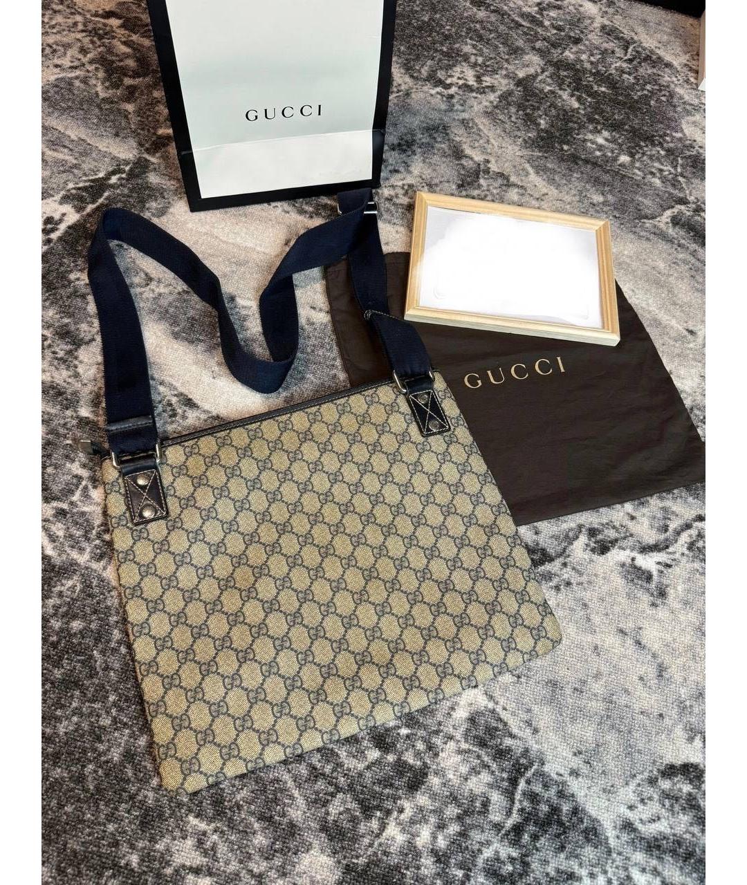 GUCCI Бежевая сумка на плечо, фото 3