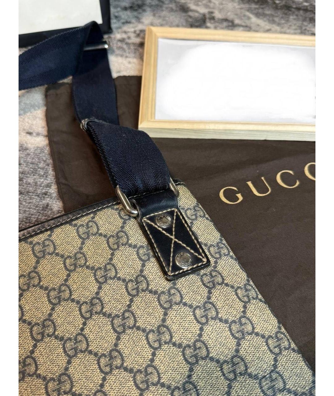 GUCCI Бежевая сумка на плечо, фото 4