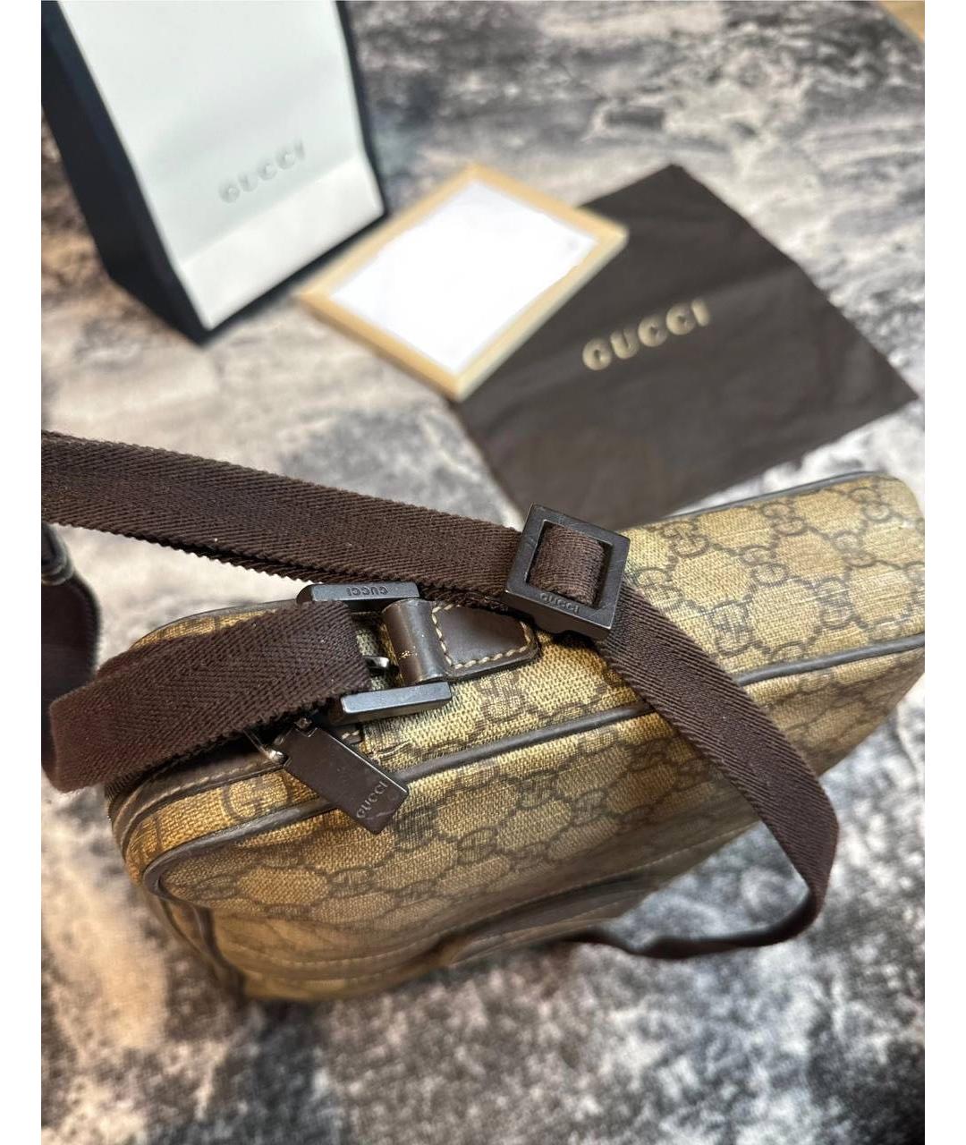 GUCCI Бежевая сумка на плечо, фото 4