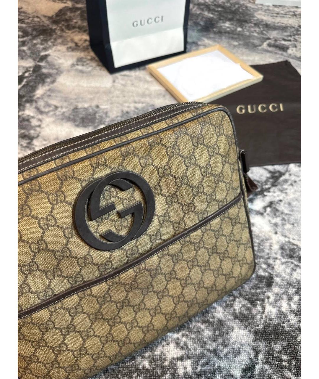 GUCCI Бежевая сумка на плечо, фото 2