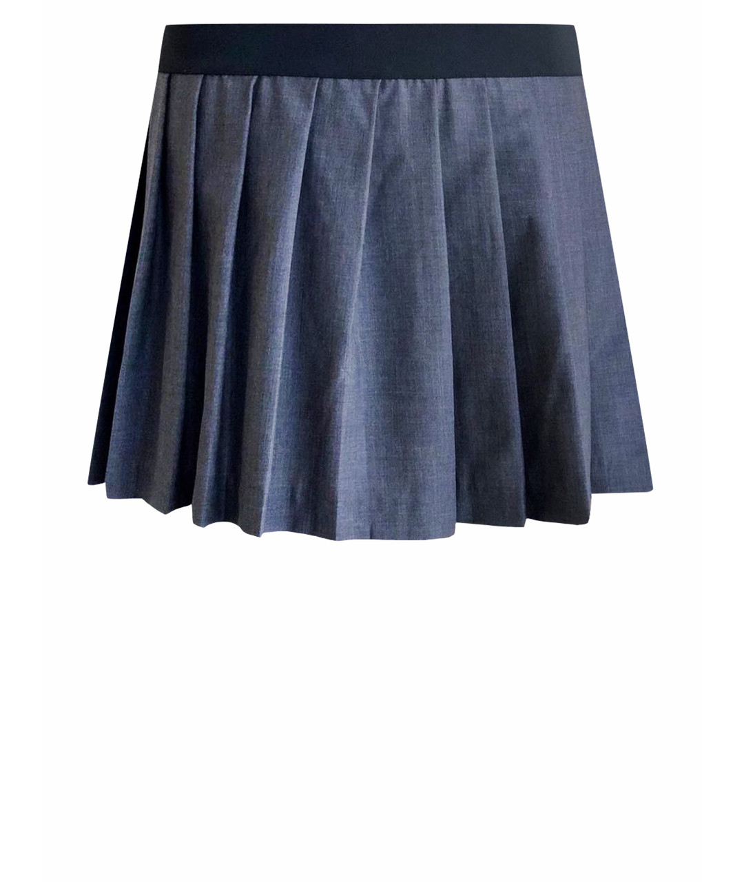 P.A.R.O.S.H. Серая шерстяная юбка мини, фото 1