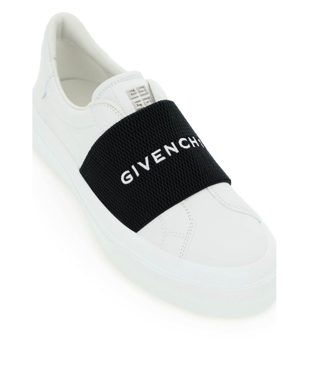 GIVENCHY Белые кожаные кеды, фото 5