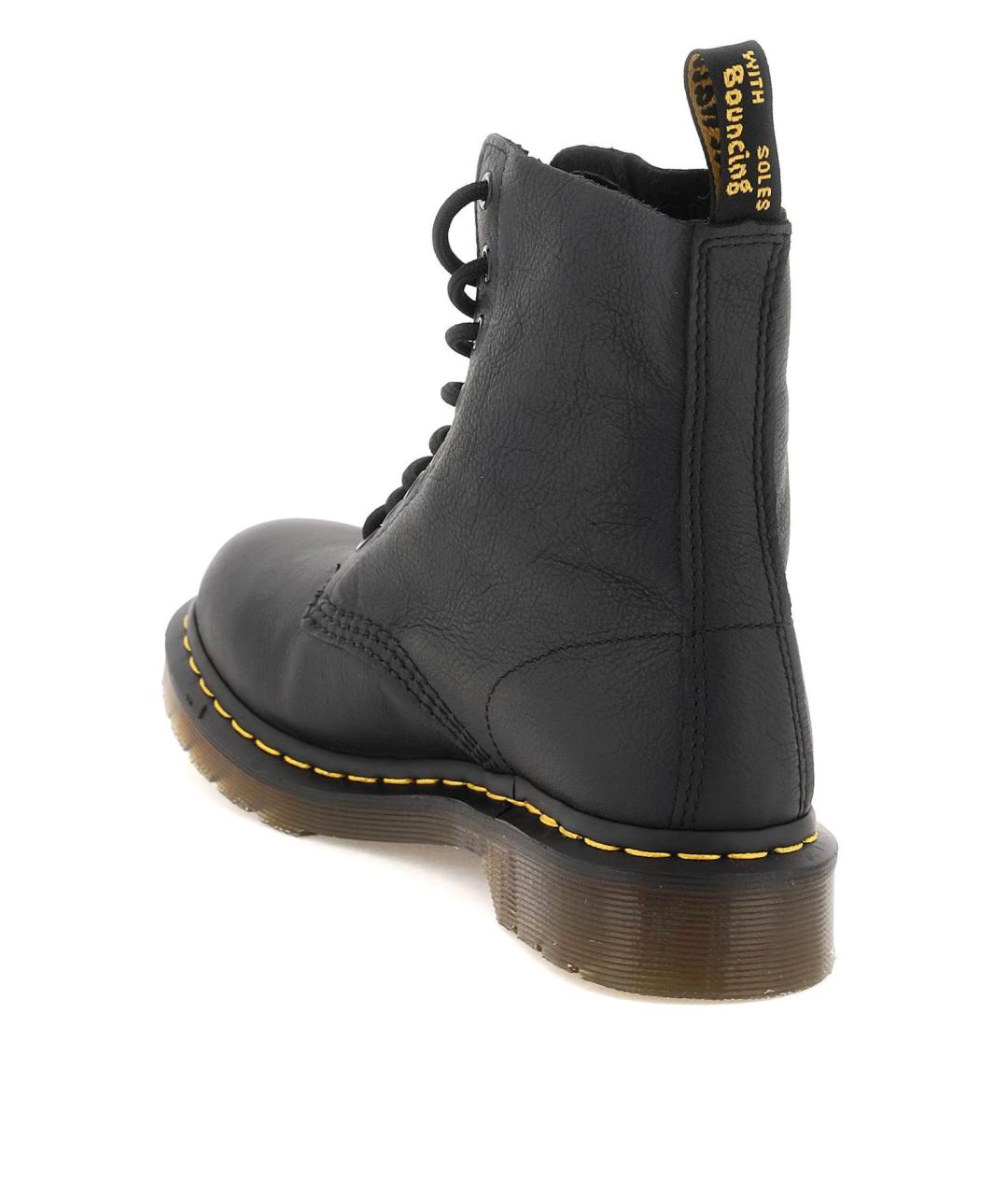 DR. MARTENS Черные кожаные ботинки, фото 3