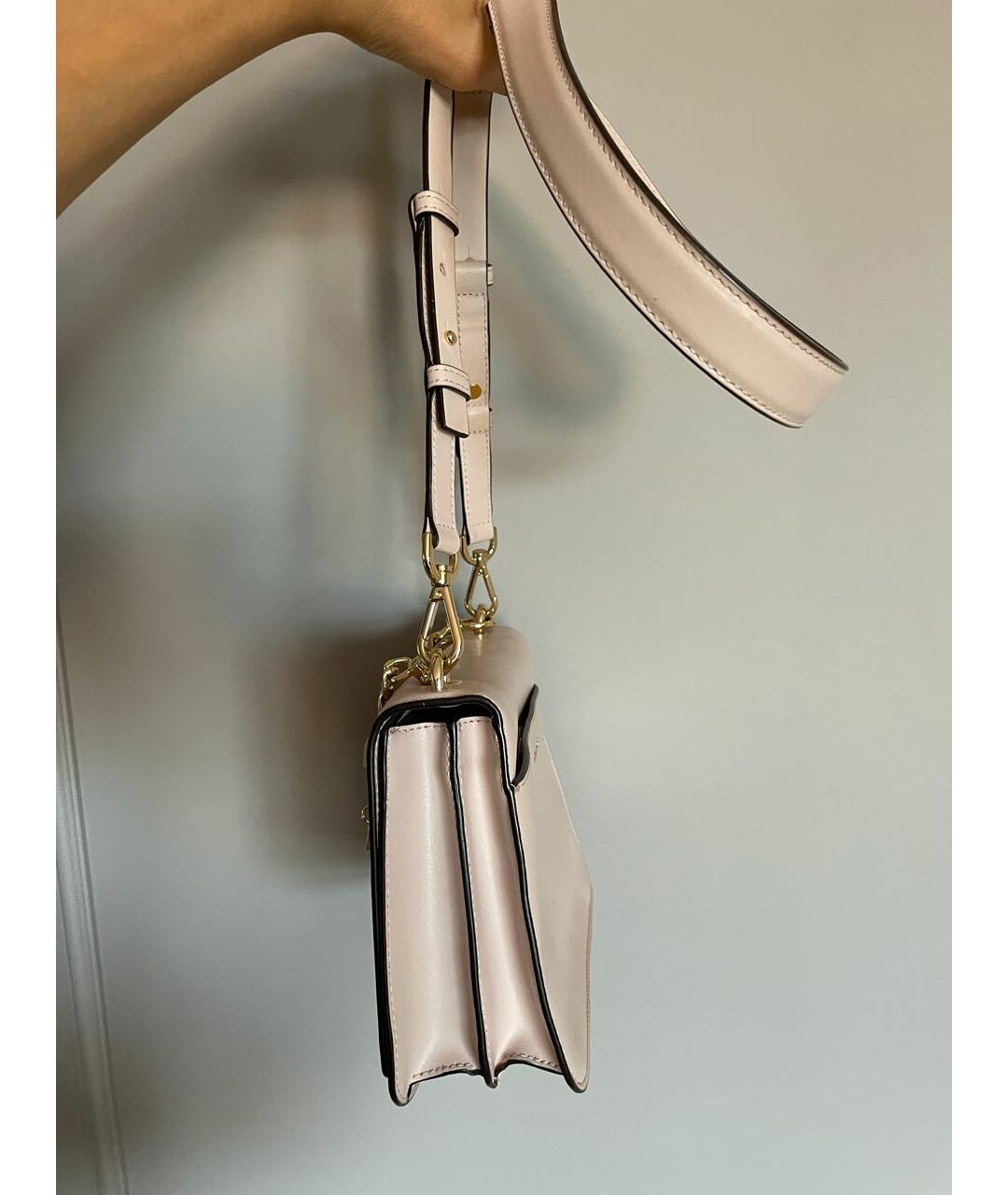 MICHAEL KORS Розовая кожаная сумка тоут, фото 6