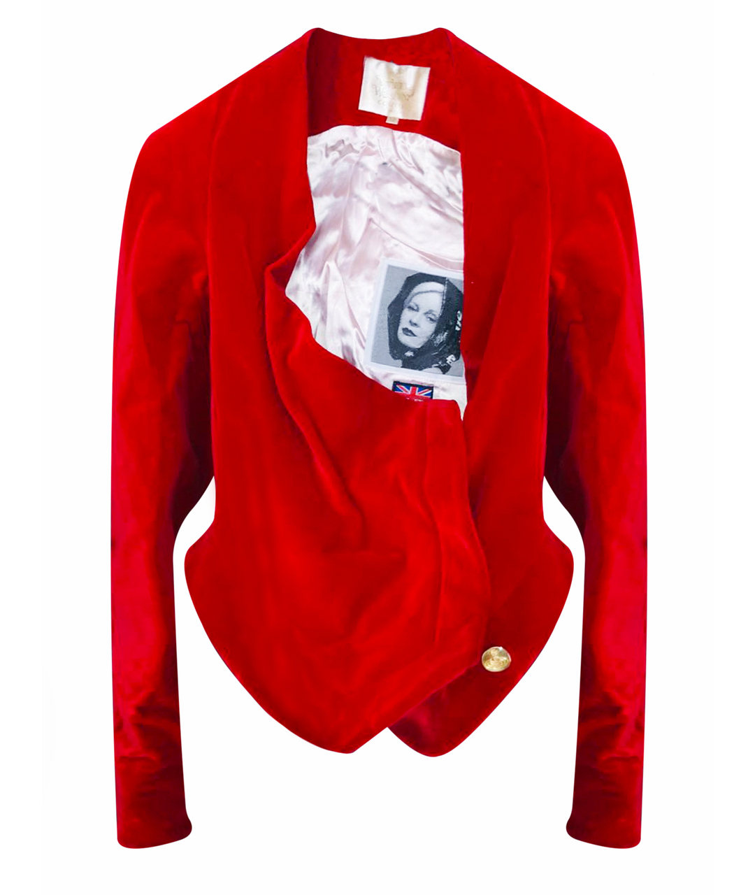 VIVIENNE WESTWOOD Красный хлопковый жакет/пиджак, фото 1