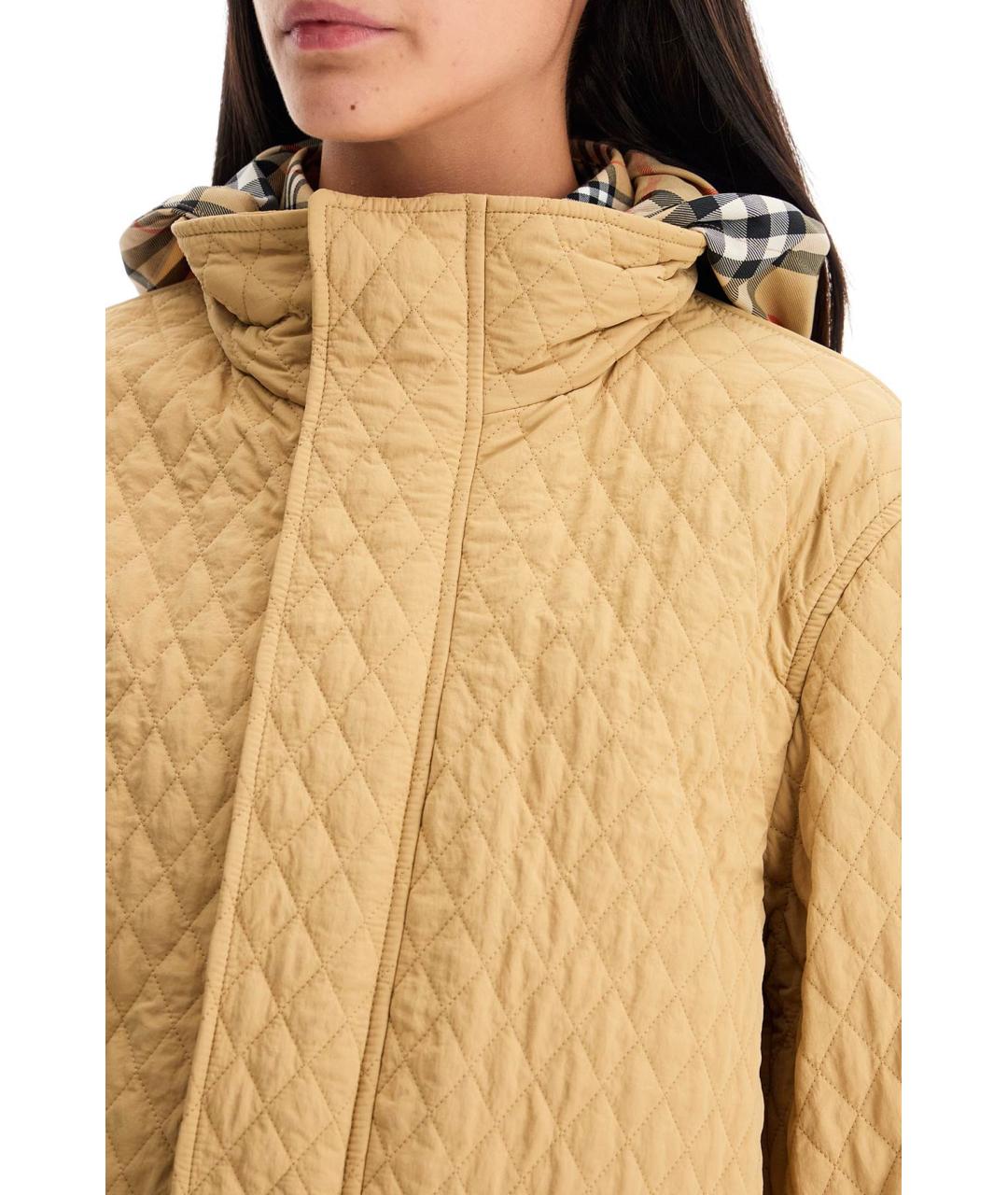 Burberry women's hooded jacket sale