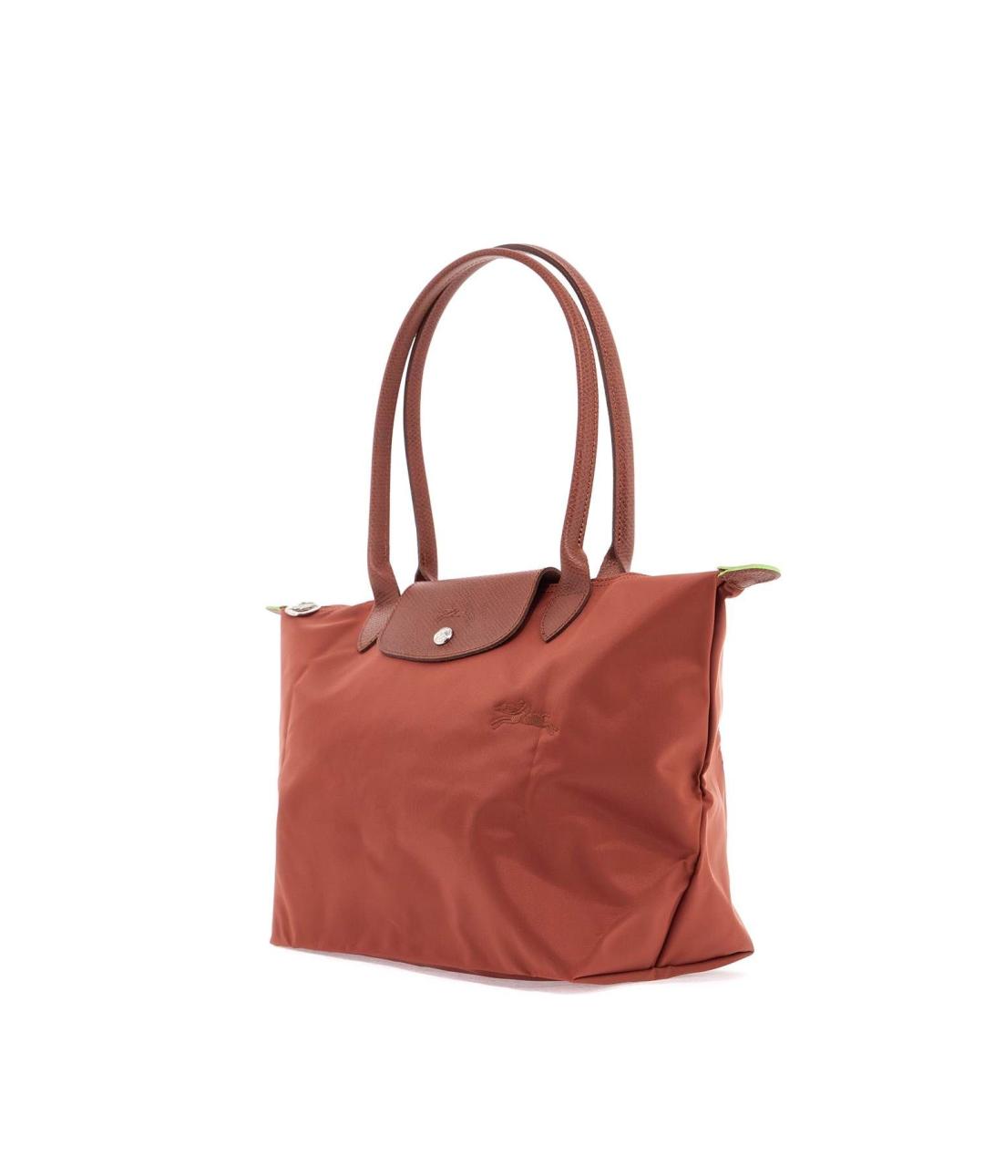 LONGCHAMP Коричневая синтетическая сумка тоут, фото 4