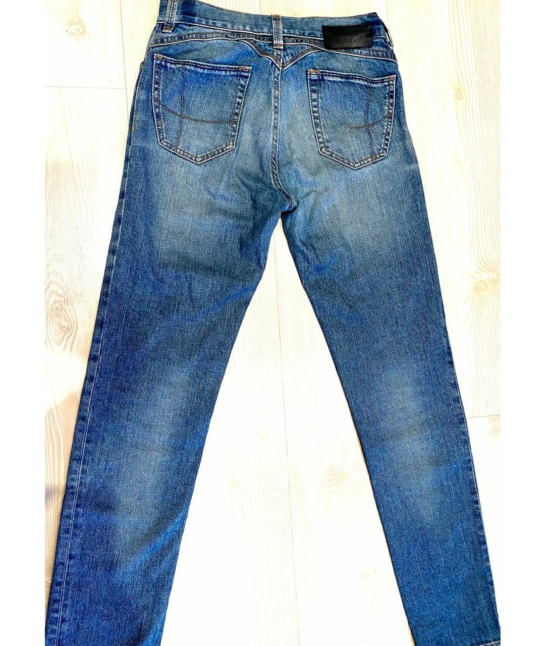PINKO Синие прямые джинсы, фото 2