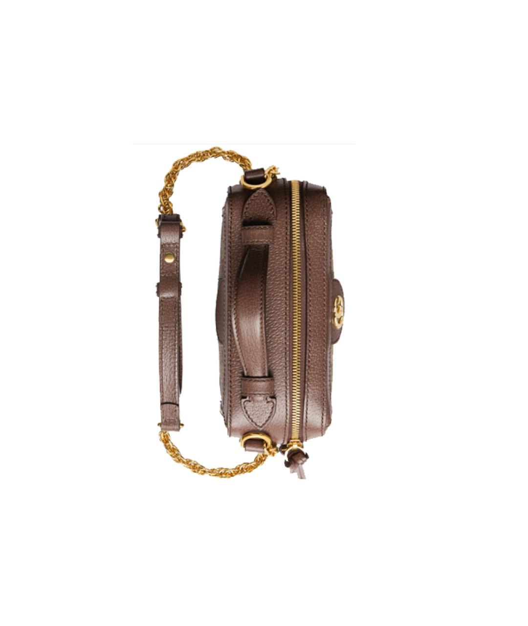 GUCCI Коричневая сумка через плечо, фото 5