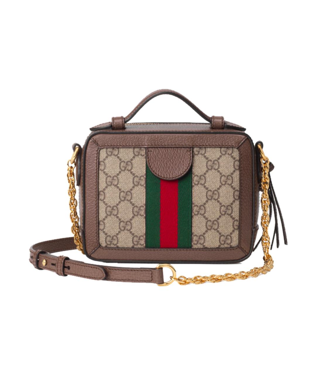 GUCCI Коричневая сумка через плечо, фото 2