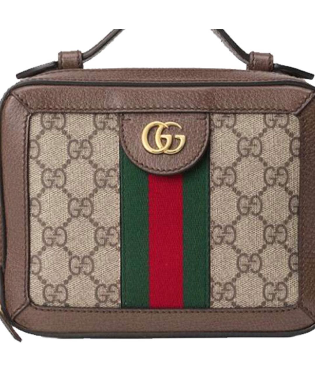 GUCCI Коричневая сумка через плечо, фото 8