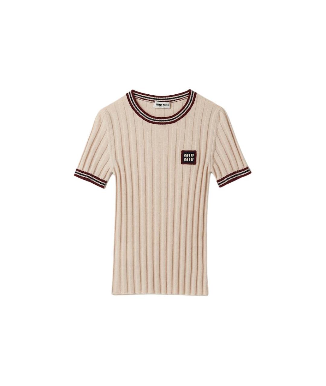 MIU MIU Мульти кашемировый джемпер / свитер, фото 1