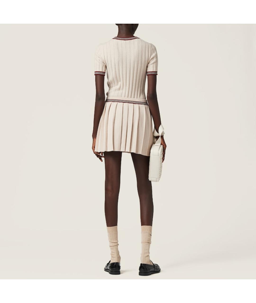 MIU MIU Мульти кашемировый джемпер / свитер, фото 3