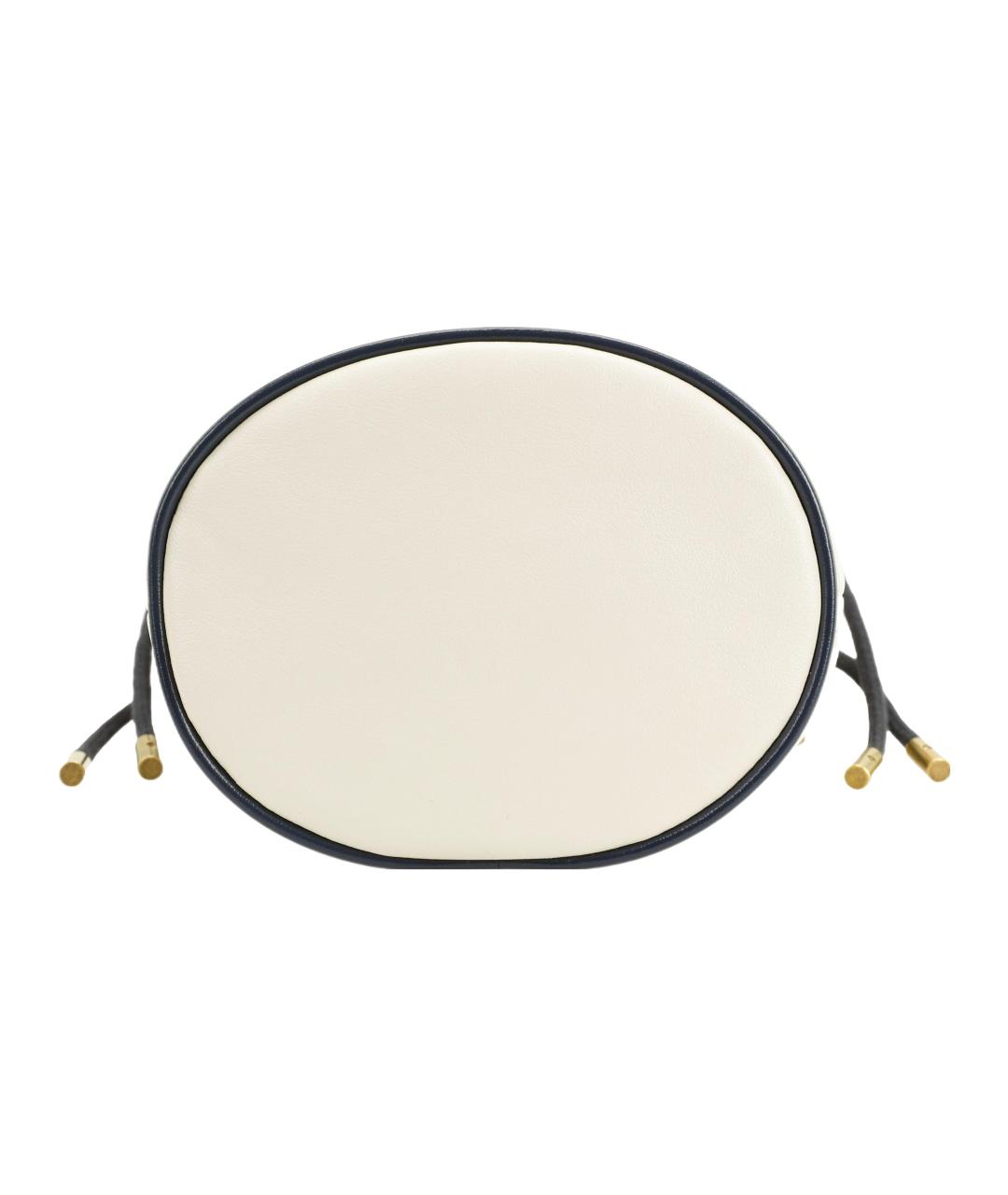 GUCCI Белая кожаная сумка через плечо, фото 4