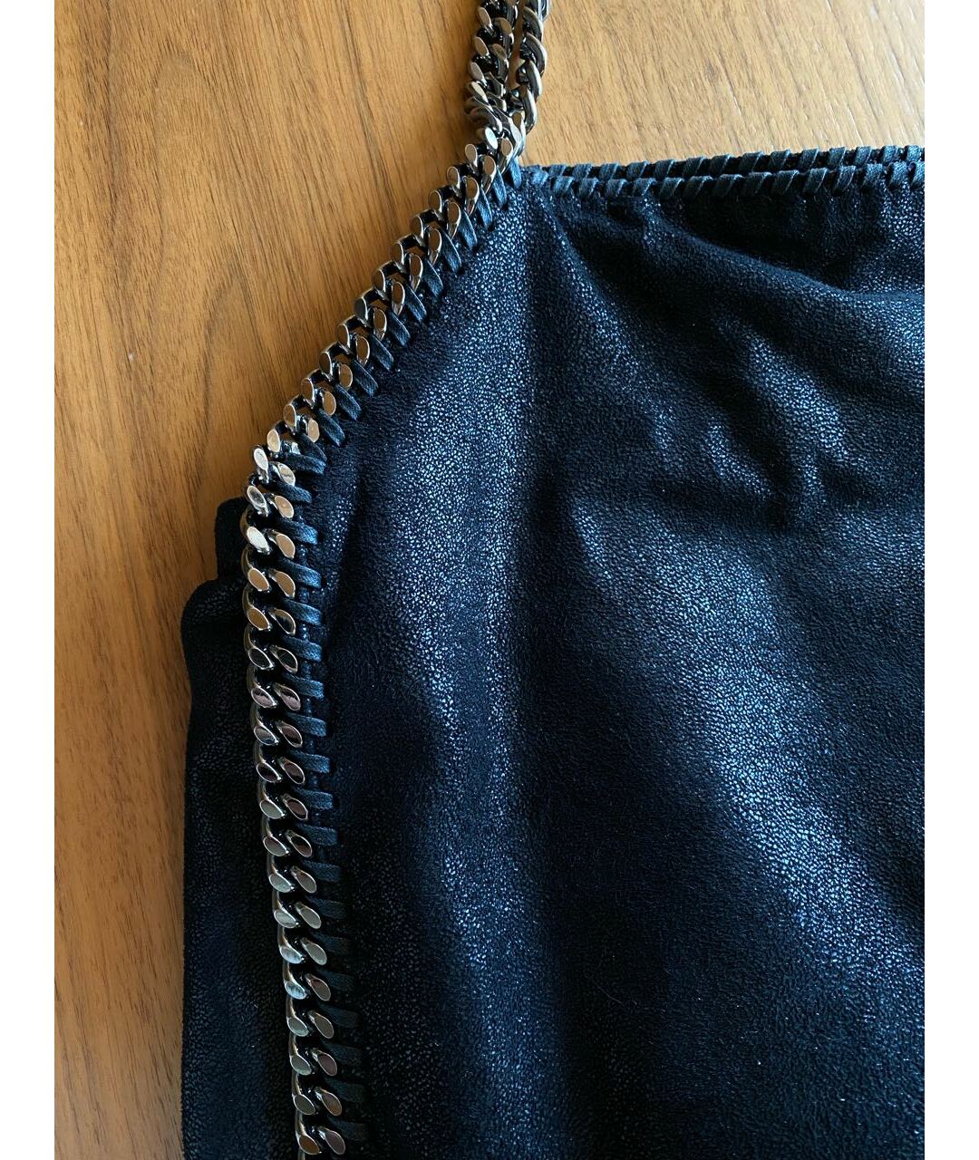 STELLA MCCARTNEY Черная сумка тоут из искусственной кожи, фото 3