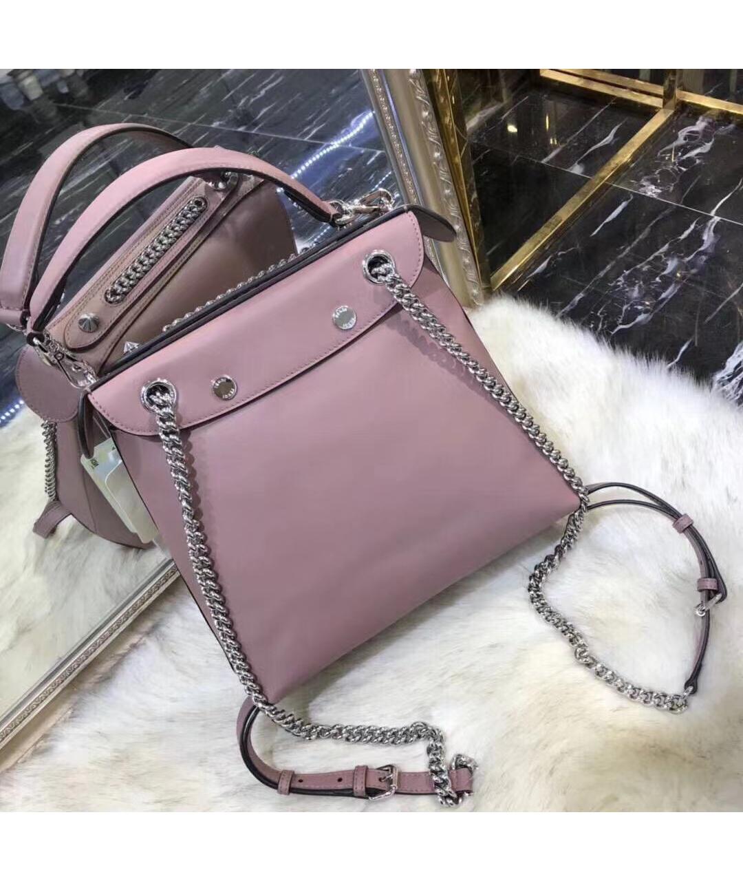 FENDI Фиолетовый кожаный рюкзак, фото 2