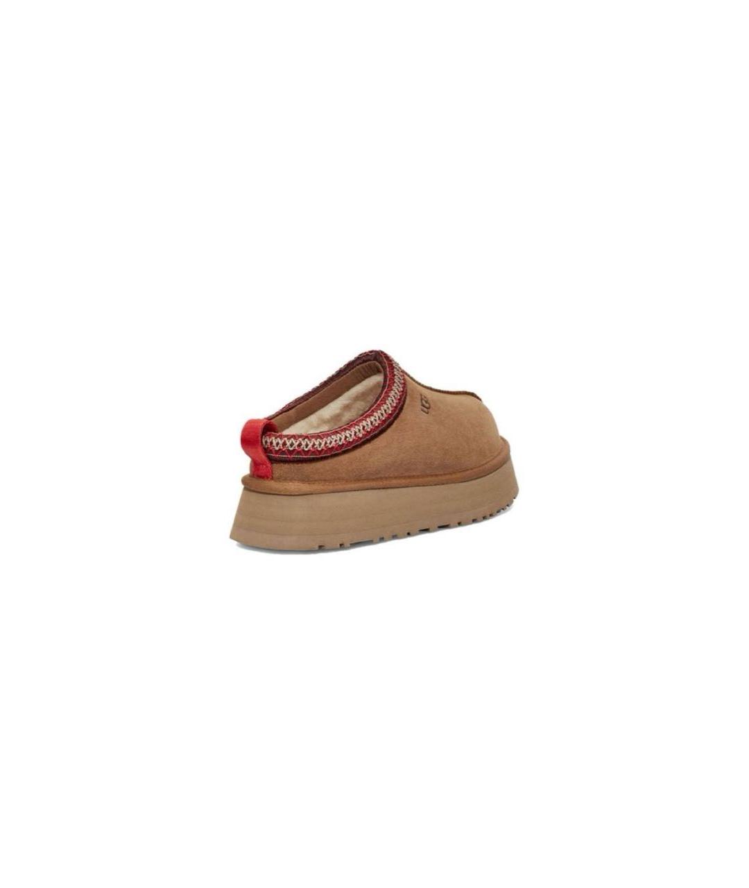 UGG AUSTRALIA Коричневые замшевые ботинки, фото 2