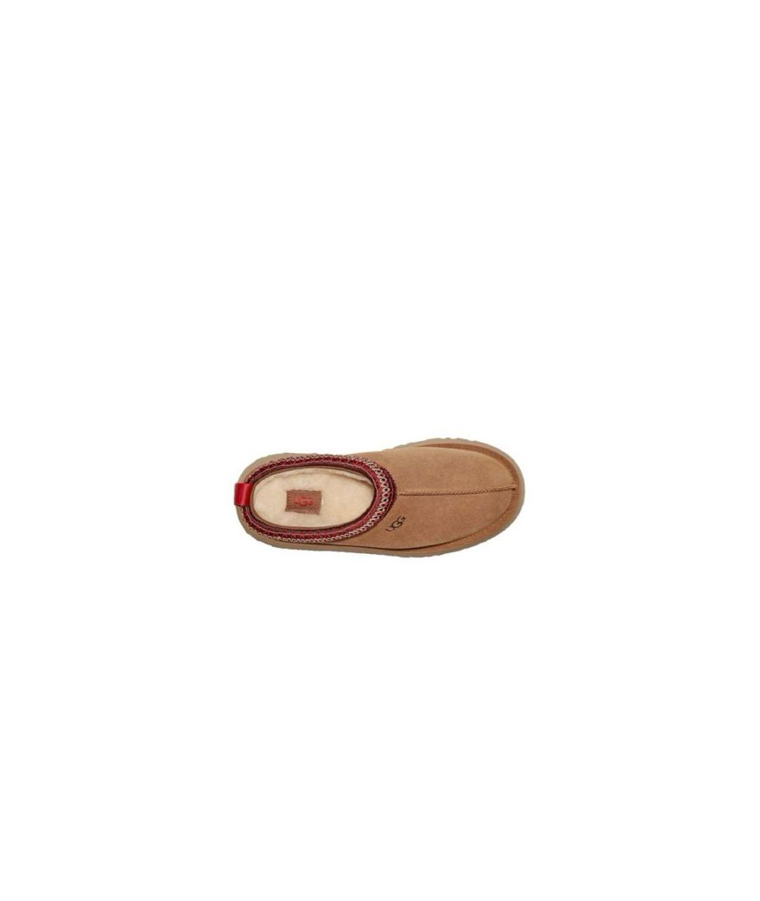 UGG AUSTRALIA Коричневые замшевые ботинки, фото 3