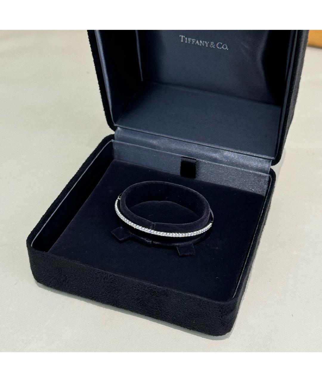 TIFFANY&CO Серебрянный браслет из белого золота, фото 3