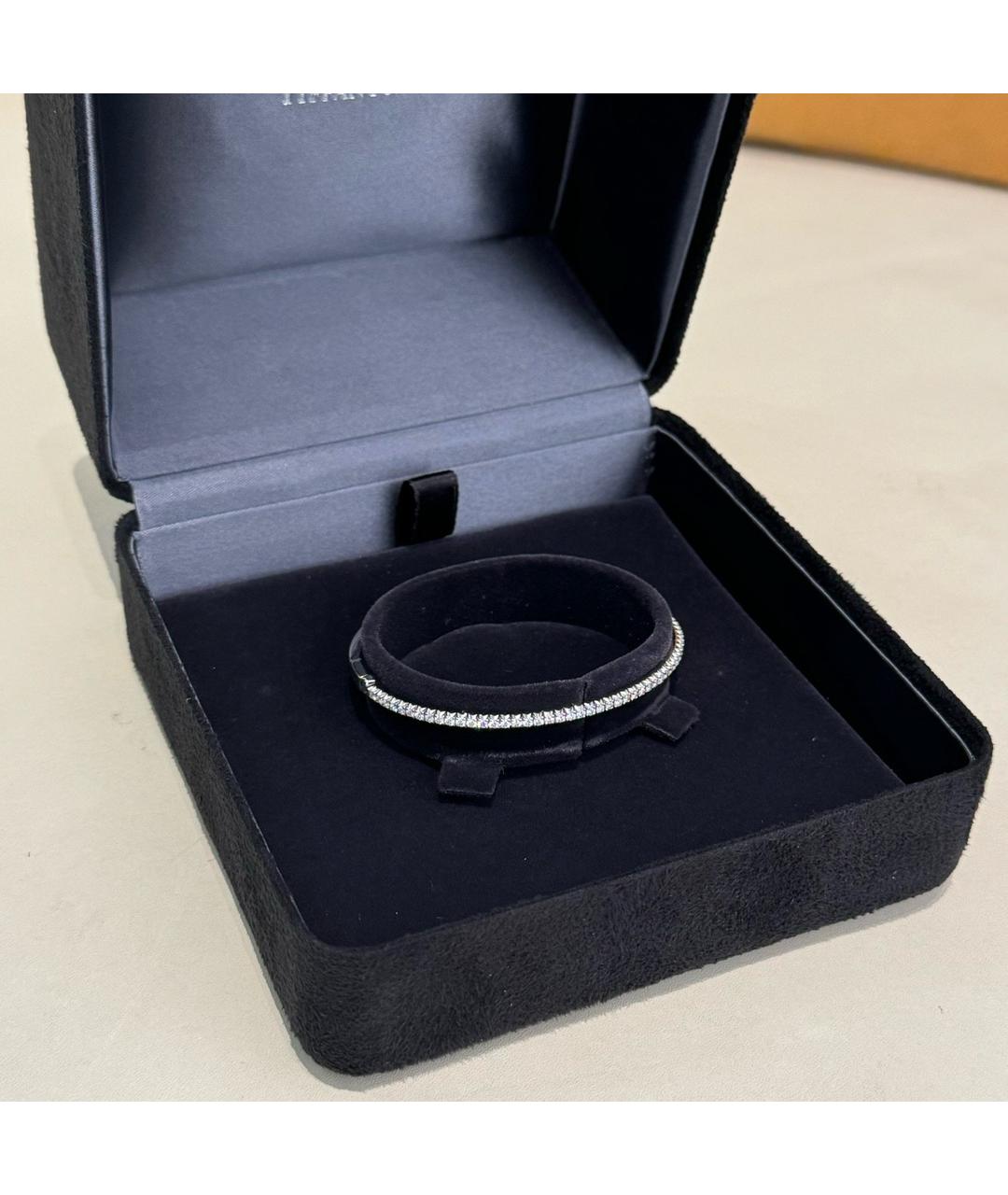 TIFFANY&CO Серебрянный браслет из белого золота, фото 2