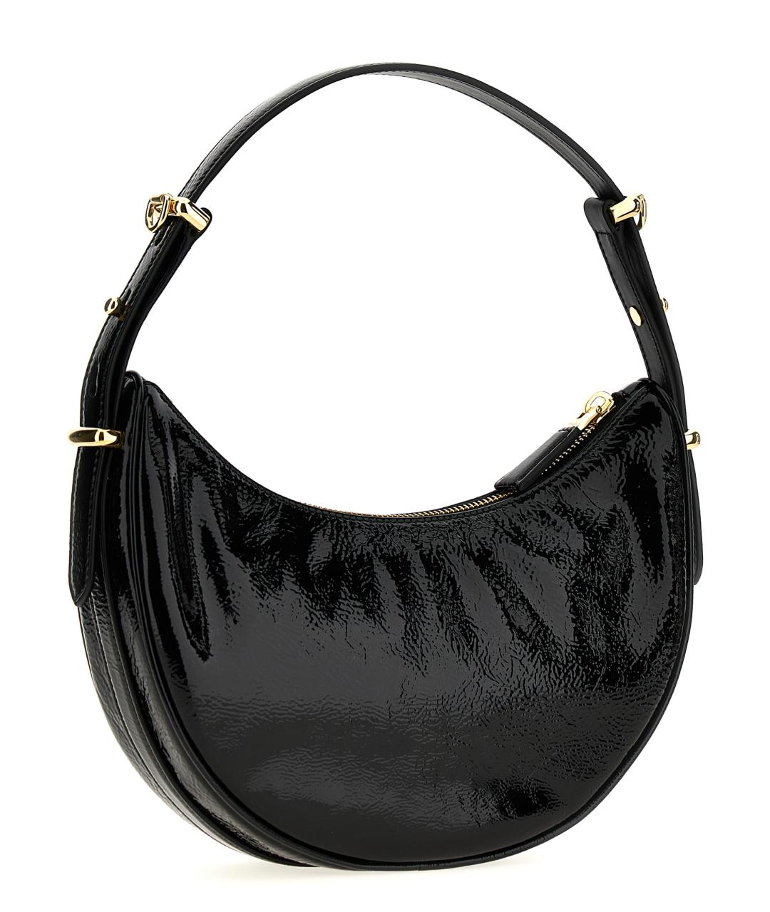 PRADA Черная кожаная сумка через плечо, фото 2