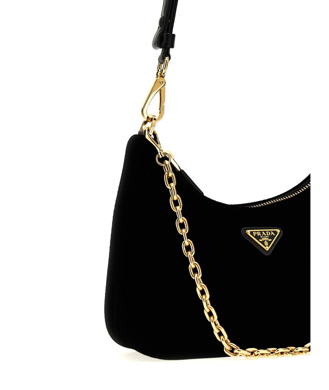 PRADA Черная сумка через плечо, фото 3