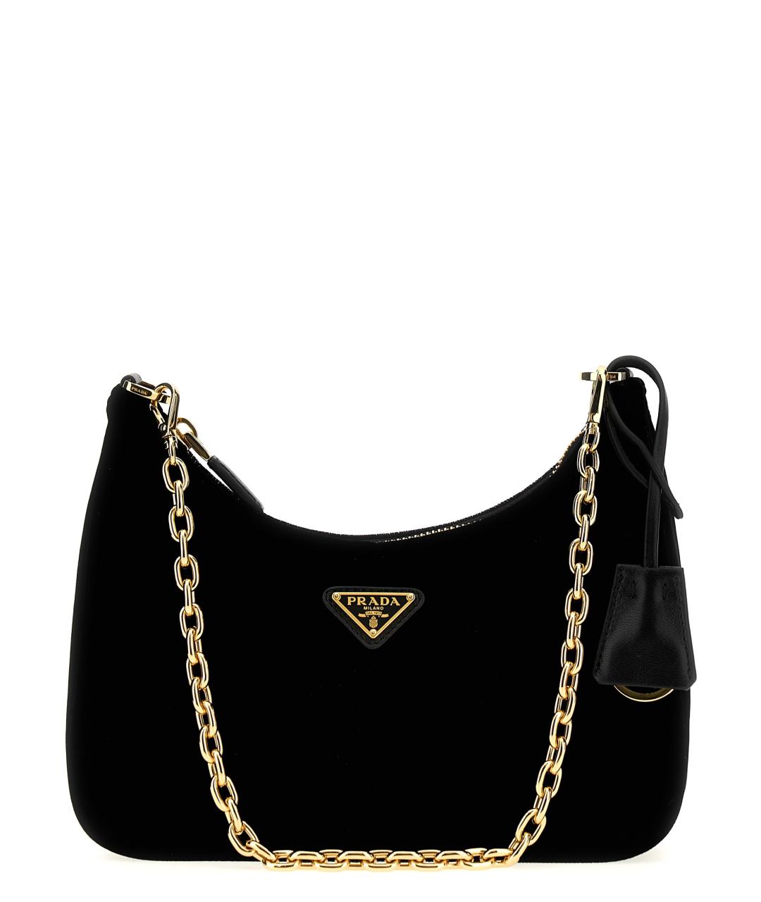PRADA Черная сумка через плечо, фото 1