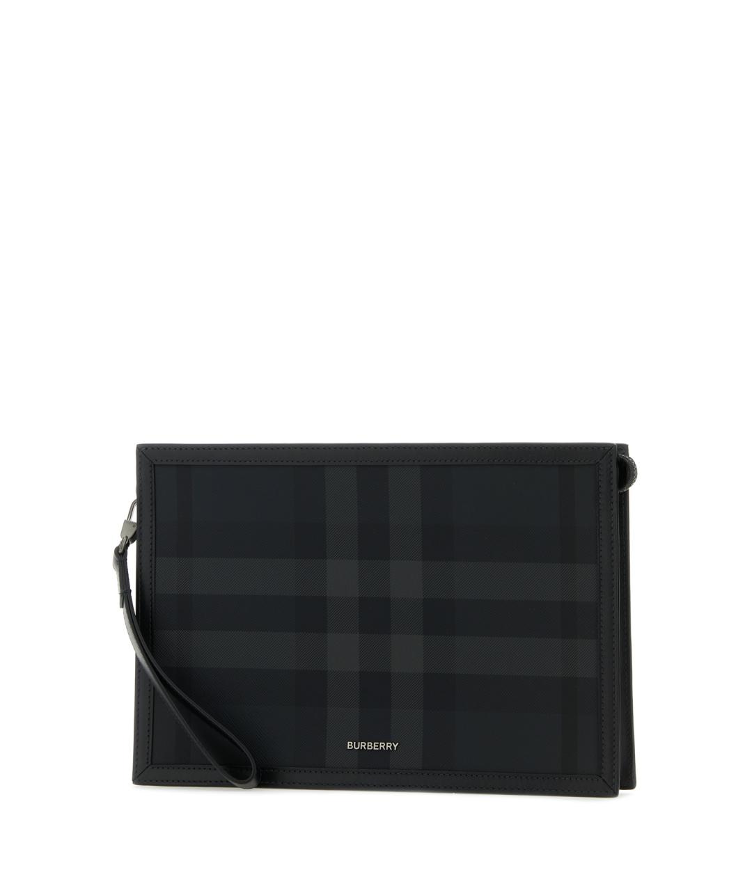 BURBERRY Серая барсетка, фото 2
